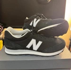 New Balance 515 ML515BLK Negro Gamuza Malla Hombre’s Snea Talla US 10 / EU 44 / UK 9.5 - Imagen 1 de 11