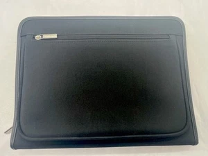 Vintage Volvo Classic Black Canvas Zip Organizer with CD Holder New Rare - Picture 1 of 9