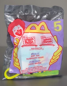 Ferkel Disney Winnie Puuh Nr. 1999 5 ungeöffnete McDonald’s Spielzeug  - Bild 1 von 2