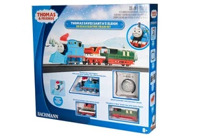 Bachmann 00773 Thomas Saves Traîneau du Père Noël écartement HO train électrique set de démarrage - Photo 1/1