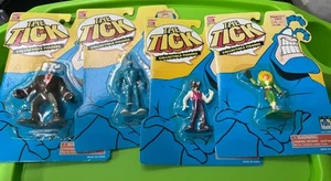 Bandai The Tick Minature Collectible Figures - Set Of 4 - Picture 1 of 9