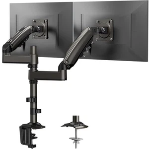 HUANUO PC monitor arm dual LCD display arm 2 screens compatible with 13 32  160 - Afbeelding 1 van 6