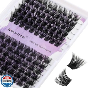 Hágalo usted mismo Racimos de pestañas para extensiones de pestañas: naturales, esponjosos, tenues, impermeables, - Imagen 1 de 5