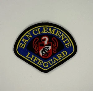 San Clemente California Lifeguard Patch Small Size - Picture 1 of 2