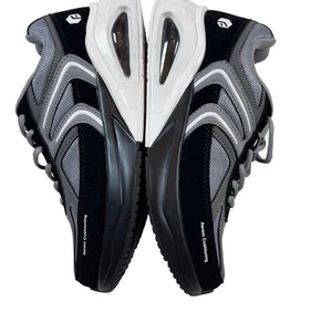 Neu mit Etikett FitVille Heel Aero V2 extrabreit luftgepolstert Damen schwarz grau Größe 7,5 NEU - Bild 1 von 5
