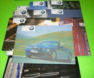 2004 BMW M3 CONVERTIBLE OWNERS MANUAL SET GUIDE 04 M 3 +CASE - Picture 1 of 1