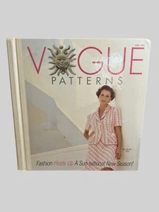 Vintage Vogue Patterns Store Display Counter Book Catalog April 1996 Bass - Picture 1 of 7