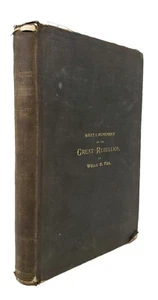 1892 1st ED "What I Remember of the Great Rebellion" Wells B. Fox - Civil War - Imagen 1 de 5