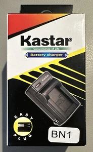 KASTAR Camera Battery Charger for SONY NP-BN1, DSC-WX150, WX170, WX200 - NEW! - Picture 1 of 8