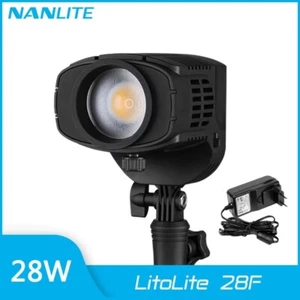 Nanlite Litolite 28F LED COB Light 28W Dimmable Video Photography Focus Lighting - Picture 1 of 18