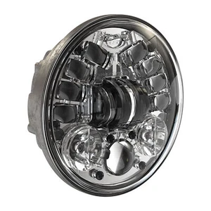 J & M Chrome 5.75" Adaptive Headlight 555101 - Picture 1 of 1