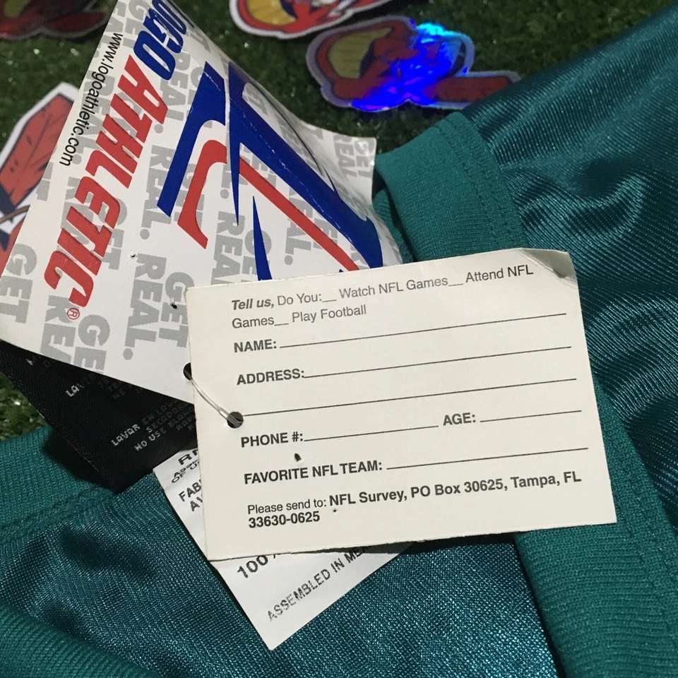 Camiseta deportiva XL vintage de los 90 con logotipo de los Miami Dolphins de la NFL Foto 1 de 4