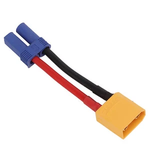 RC Car EC5 Connector Professional XT90 Male to EC5 Female Cable for RC Cars - Photo 1 sur 12