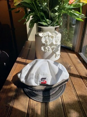 Parche vintage Safety Kleen blanco y negro Snap Back CPT sombrero raro hecho en EE. UU. Foto 1 de 4