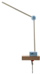 Federal Móvil Soporte Azul Bxlxh 270x45x440mm Nuevo Móvil de Madera Babyspiel - Imagen 1 de 1