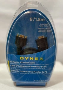 Dynex PC Monitor Verlängerungskabel, 6’ - Bild 1 von 2