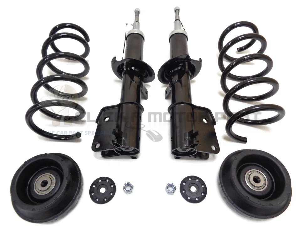 Front 2 Shockers 2 Coil Springs 2 Top Mountings For Renault Trafic 2.0 2002-2014 - Image 1 of 1