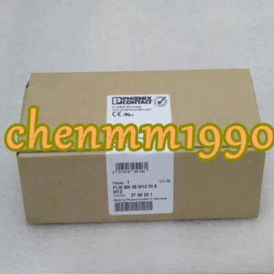 1PC new PHCENIX CONTACT module FLM BK IB M12 DI8 M12 2736301 #YY - Image 1 of 2