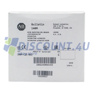 New Allen Bradley 140M-C2E-B63 Ser. B Motor Protection Circuit Breaker - Picture 1 of 5