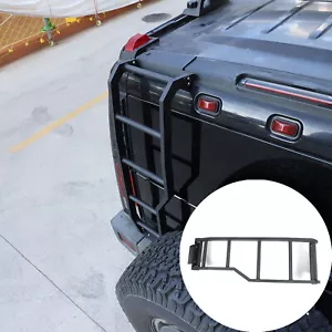 Estante lateral para escalera trasera techo trasero aleación portón trasero para Hummer H2 2003-2009 - Imagen 1 de 12