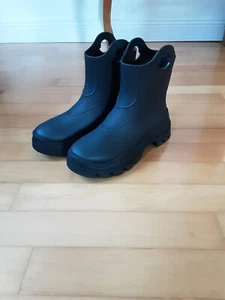MONCLER Misty Rain Boots Stiefelette Regenstiefel Gummi Boots schwarz Gr. 40 NEU - Bild 1 von 21