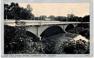 Cambridge East Main Street Bridge 1941 IN - Foto 1 di 2