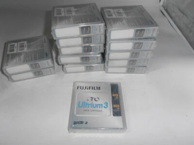 Лот (13) FUJI пленка 26230010 LTO ULTRIUM 3 - 400GB/800GB - новый запечатанный - Изображение 1 из 2