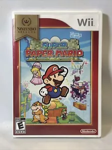 Super Paper Mario (Nintendo Wii, 2007) Nintendo Selects Video Game NEW & SEALED - Picture 1 of 6