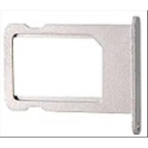 SLOT ALLOGGIO CARRELLO SCHEDA SIM PER APPLE IPHONE SE A1723 BIANCO SILVER - Imagen 1 de 1
