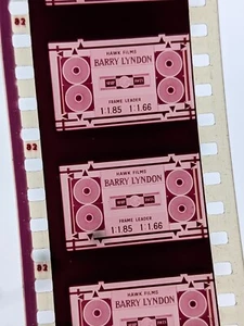 35mm Barry Lyndon Kubrick Hawk Films Focus Chart - Picture 1 of 3