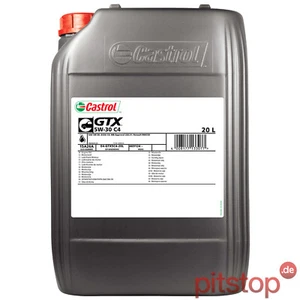 20L CASTROL GTX 5W-30 C4 KANISTER MOTOREN-ÖL MB 226.51 Renault RN 0720 - Bild 1 von 1