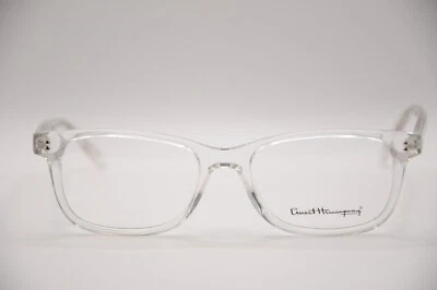 ARMAÇÃO DE ÓCULOS ERNEST HEMINGWAY 4617 QUADRADA ARO COMPLETO TRANSPARENTE 52-17-140 NOVA - Imagem 1 de 4