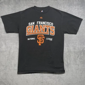Camiseta de béisbol Majestic San Francisco Giants MLB para niños XL negra naranja - Imagen 1 de 8