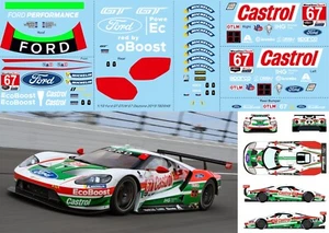 1/10 Decals pro für Ford GT MKII 2020 RC GTLM 67 Daytona 2019 TBD948 - Bild 1 von 1