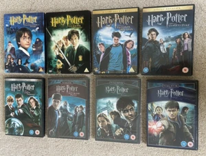 Harry Potter DVD Complete 8 Film Collection 1 - 8 Some New 16 Discs - Picture 1 of 23
