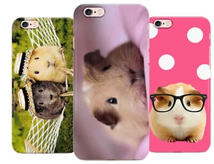 Guinea Pig Cute Hipster Style Art Phone Cover Case Apple iPhone 6 7 8 12 13 14 - Picture 1 of 7