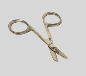 11 Pair Scissors 3"–Curved Blades - Stainless Steel-Nail or Cuticle Scissors - Picture 1 of 5