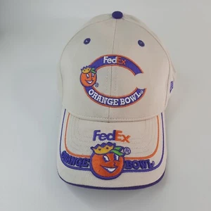 Vintage Newera FedEx Orange Bowl strapbackHat 90’s - Picture 1 of 8