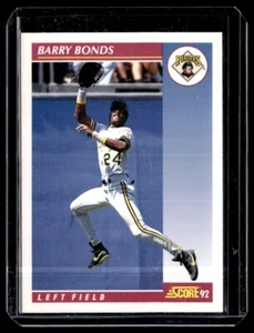 1992 Score Barry Bonds #555 - Picture 1 of 2