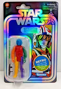 Star Wars Retro Luke Skywalker (Snowspeeder) Prototype Edition Blue Head - Bild 1 von 7