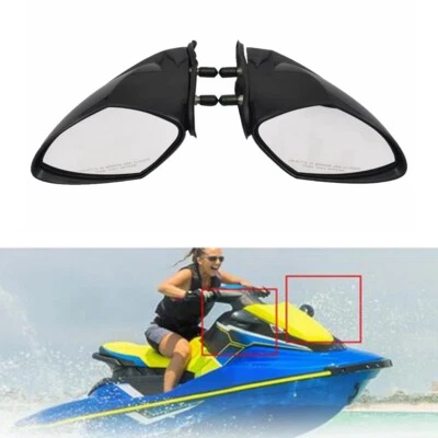 For 05-09 Yamaha WaveRunner 1100 VX1100 VX Deluxe Cruiser Sport Rearview Mirrors - Image 1 of 4