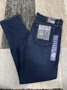 Member's Mark Men's Slim Fit Premium Stretch Jeans- Dark Wash - Size 36x32 NWT - Picture 1 of 5