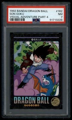 Dragon Ball Japanese Visual Adventure 4 162 Son Goku 1992 PSA 7 91713228 - Image 1 of 2