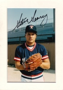 STEVE SEARCY hand-signed TOLEDO MUD HENS BASEBALL PORTRAIT 5x7 w/ uacc rd COA - Picture 1 of 1