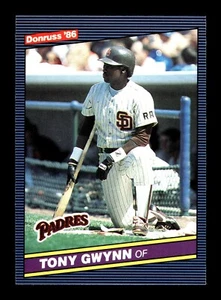 1986 Donruss #112 Tony Gwynn San Diego Padres HOF - Bild 1 von 2