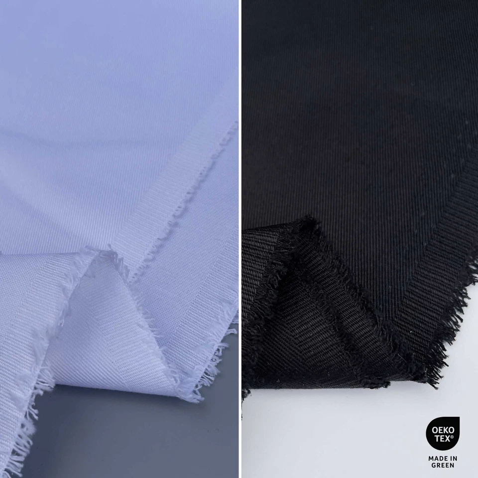 Gaberdine Polycotton Woven Tough Fabric For Overcoats Uniforms Trousers Material - Image 1 of 1