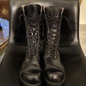 NEW Vintage Vietnam War Era 1971 US Military Jump Boots Men’s 9.5 R NEVER WORN! - Picture 1 of 15