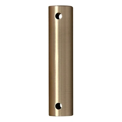 DR1SS-12BSW 12 in. Brushed Satin Brass Stainless Steel Extension Downrod - Image 1 of 4