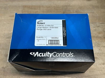 **NEW** Acuity Controls nLIGHT RSBOR 10 WH G2 - Image 1 of 4