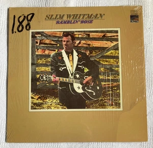 SLIM WHITMAN - ramblin' rose VINYL LP ALBUM SUNSET RECORDS - Imagen 1 de 2